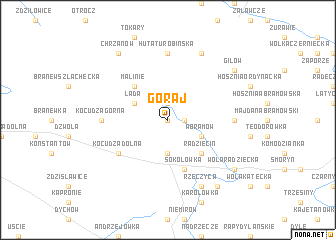 map of Goraj