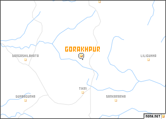 map of Gorakhpur