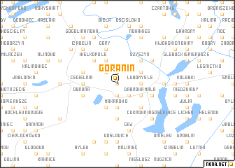 map of Goranin