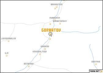 map of Gorbatov