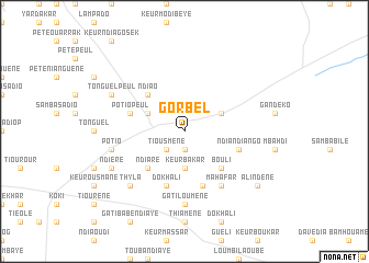 map of Gorbel