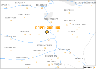 map of Gor\