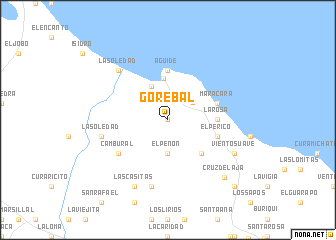 map of Gorebal