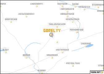 map of Gorelyy