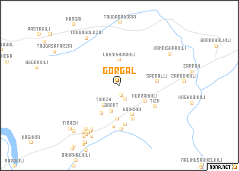 map of Gorgal