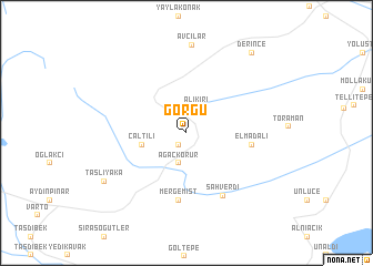 map of Görgü