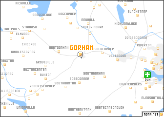 map of Gorham