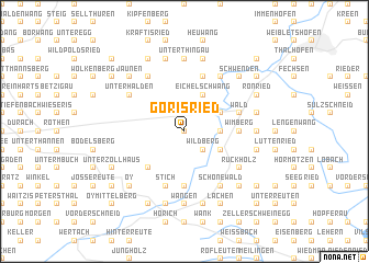 map of Görisried