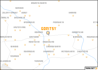 map of Goritsy