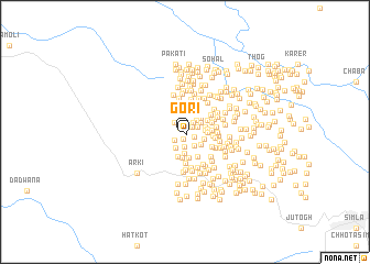 map of Gori