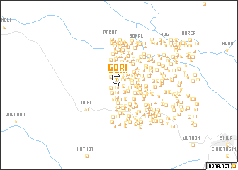 map of Gori