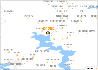 map of Gorka