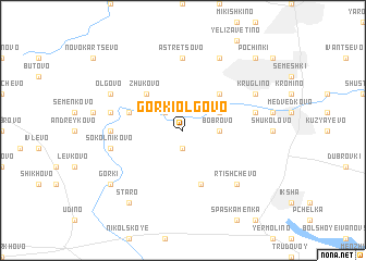 map of Gorki-Ol\