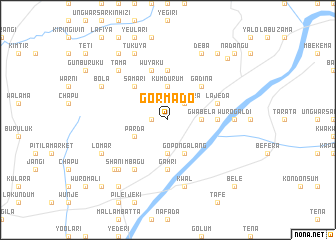 map of Gormado