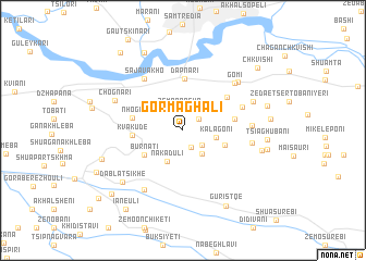 map of Gormaghali