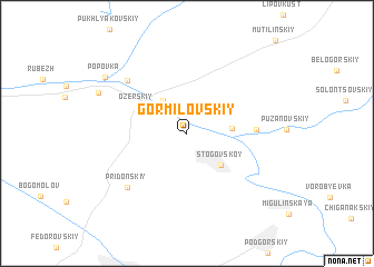 map of Gormilovskiy
