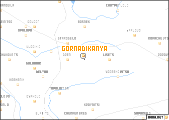 map of Gorna Dikanya