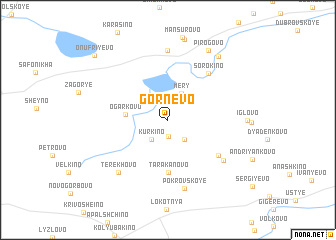 map of Gornevo