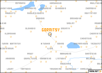 map of Gornitsy