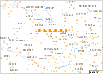 map of Gornja Congula