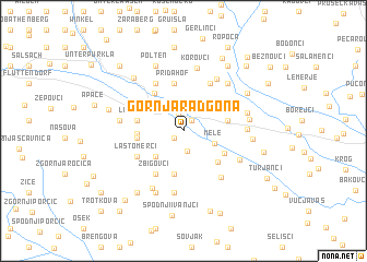 map of Gornja Radgona