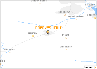 map of Gornyy Shchit