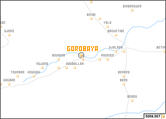 map of Gorobaya
