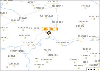 map of Gorodok
