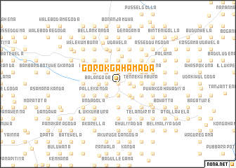map of Gorokgahamada
