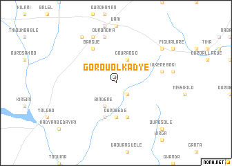 map of Gorouolkadyé