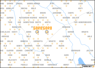 map of Goro