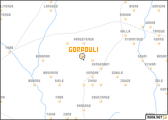 map of Gorpouli