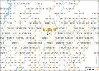map of Gorsāi
