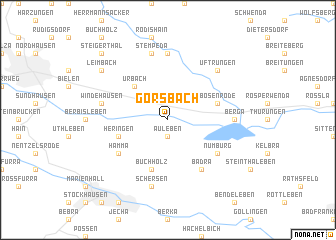 map of Görsbach