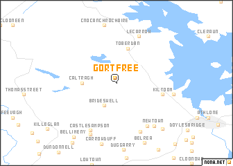 map of Gortfree