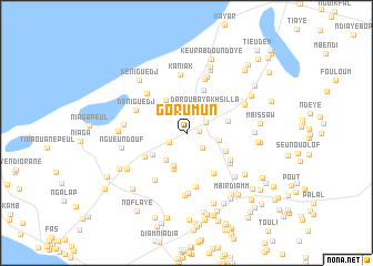 map of Gorum Un