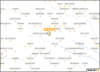 map of Gorun