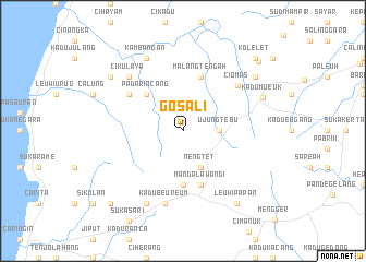 map of Gosali