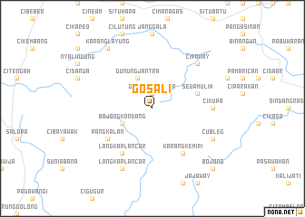 map of Gosali