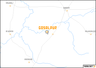 map of Gosalpur