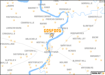 map of Gosford