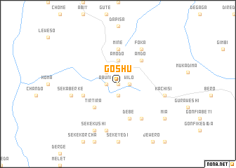 map of Goshu