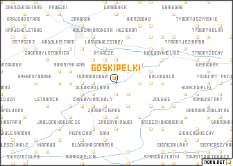 map of Gośki Pełki