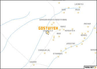 map of Gostū\