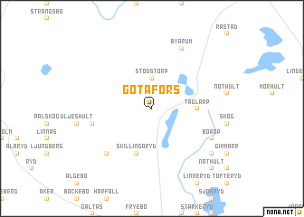 map of Götafors