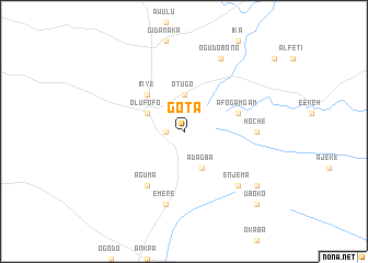 map of Gota