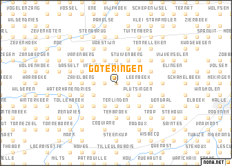 map of Goteringen