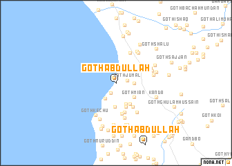 map of Goth Abdullāh