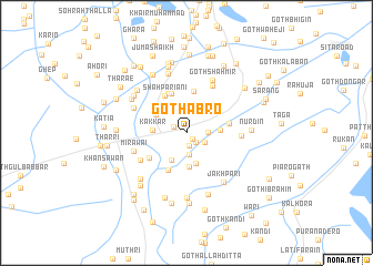 map of Goth Abro