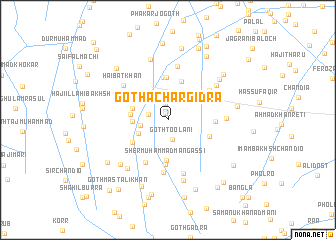 map of Goth Āchar Gidra